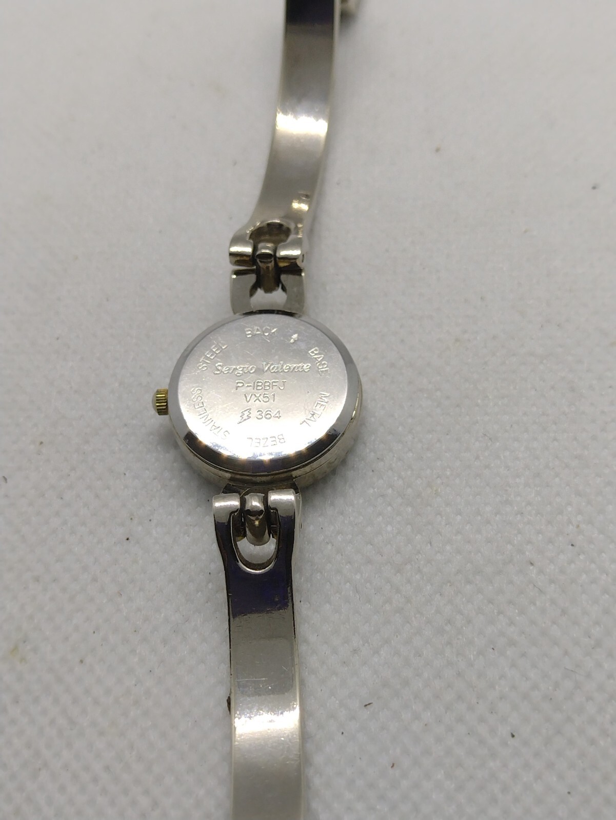 Sergio Valente Watch Silver tone Bracelet Strap Women’s Girls Female