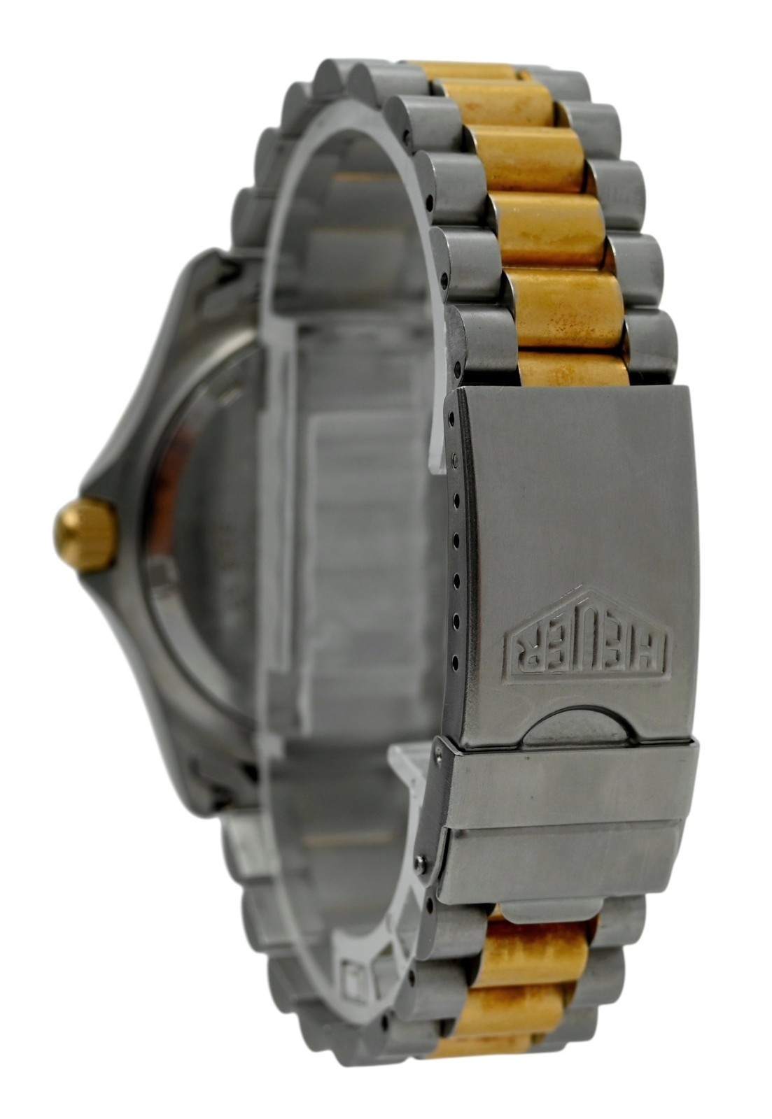 Heuer (Pre-Tag) 38mm Men’s Professional 2000 Series Two-Tone Watch Ref: 974.006!