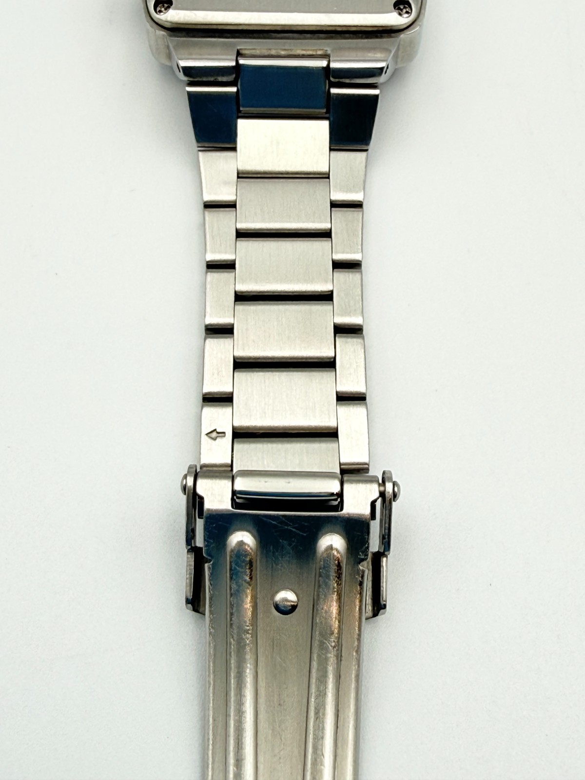 NIXON The SMALL PLAYER Qz Silver Black Dial Watch Wrist 16cm (6.3 in) – Rank C