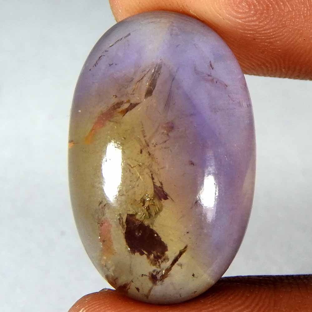 35.30Cts100%Natural Quality Ametrine Oval Cabochon(27x17x9) Loose Gemstone