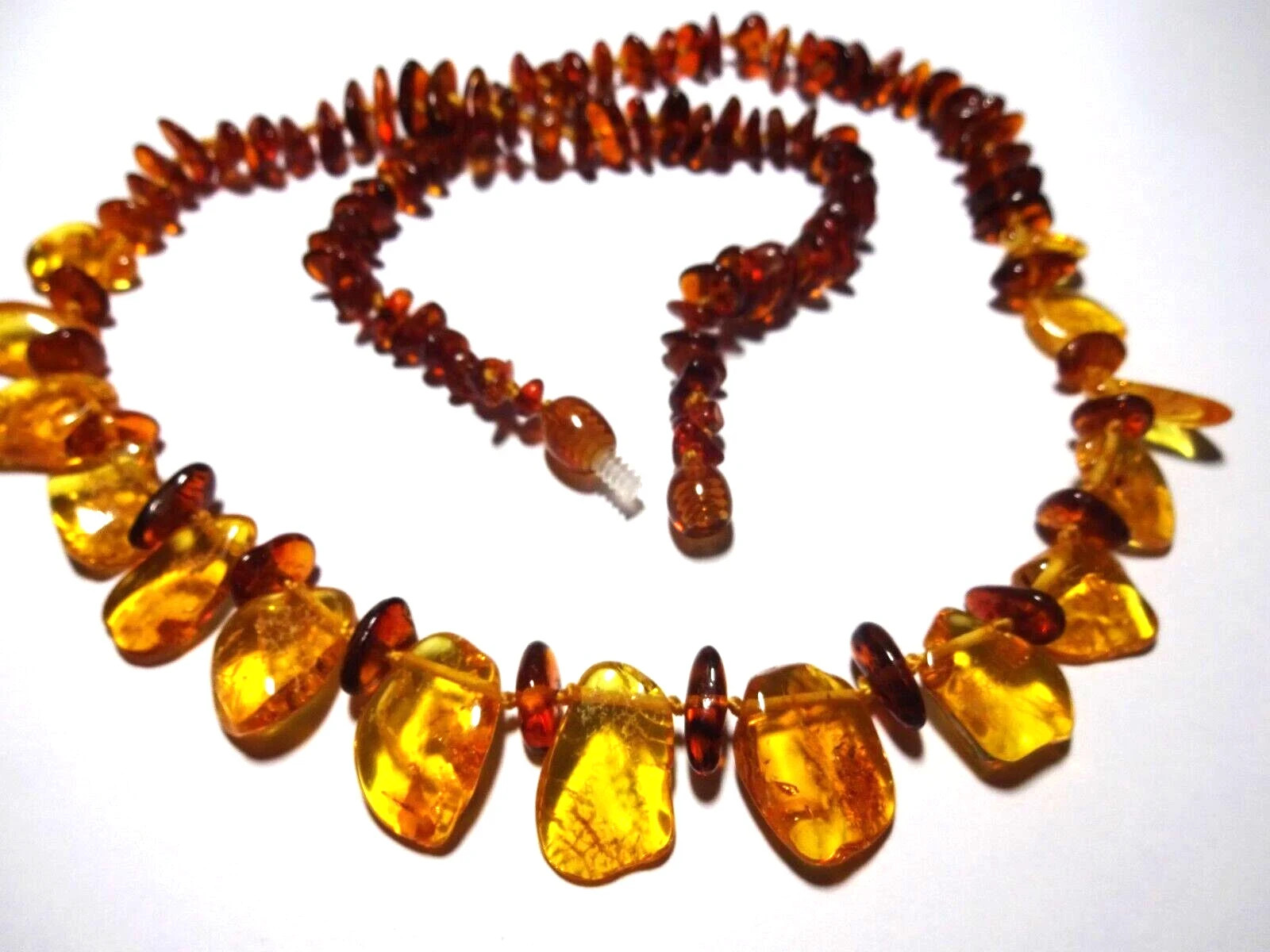Natural Baltic Amber Necklace Handmade 51cm (20″)