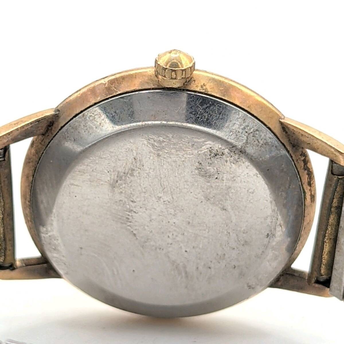 SEIKO CROWN Watch Hand Winding Men’s Round Gold Working Seiko Champion Watch Man