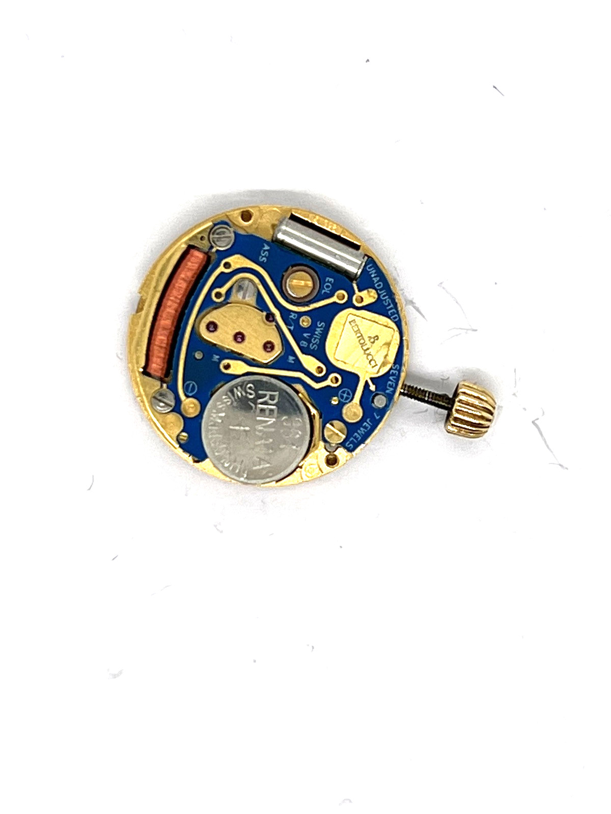 Bertolucci Quartz Diamond Watch Movement  Working Condition 17.0mm