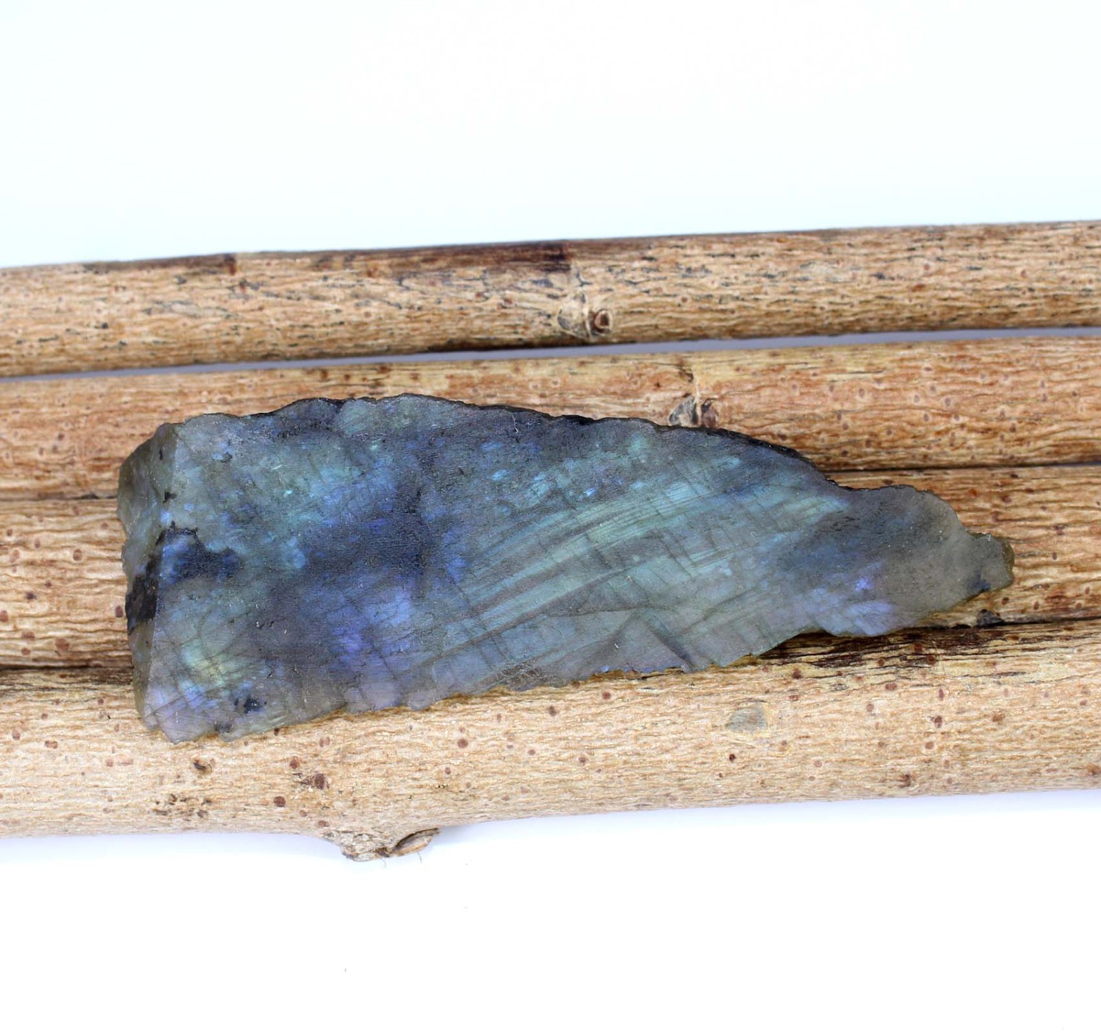 Natural Untreated Madagascar Labradorite 101.60 Ct Gemstone Mineral Slab Rough