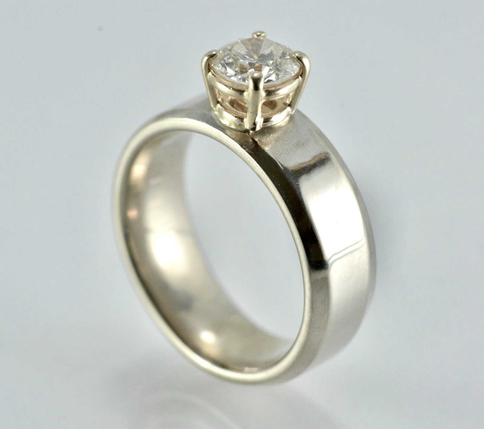 .61ct Round Diamond Solitaire Engagement Band Ring 14k Multi Color Gold Lot 9