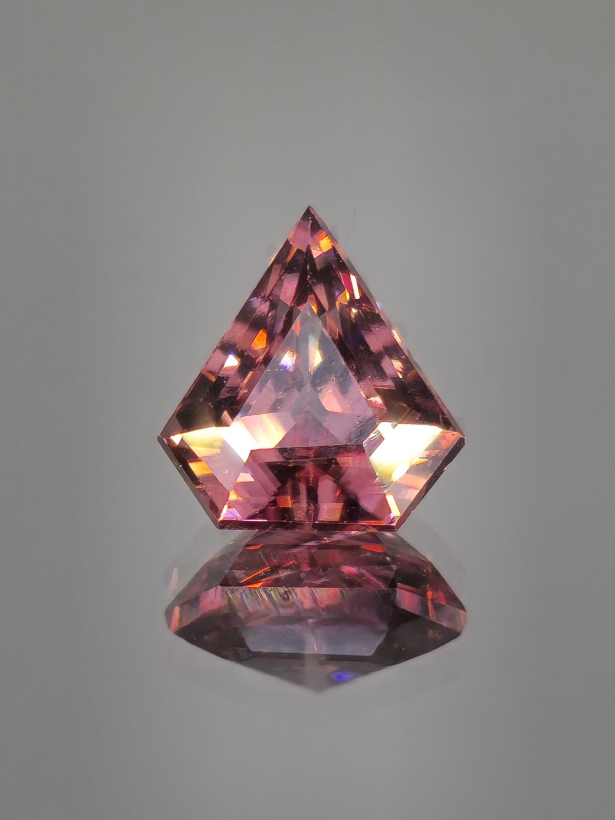 1.52 Carat Rare Color Zircon Sri Lanka Unheated Fancy Cut Clean Natural Gemstone