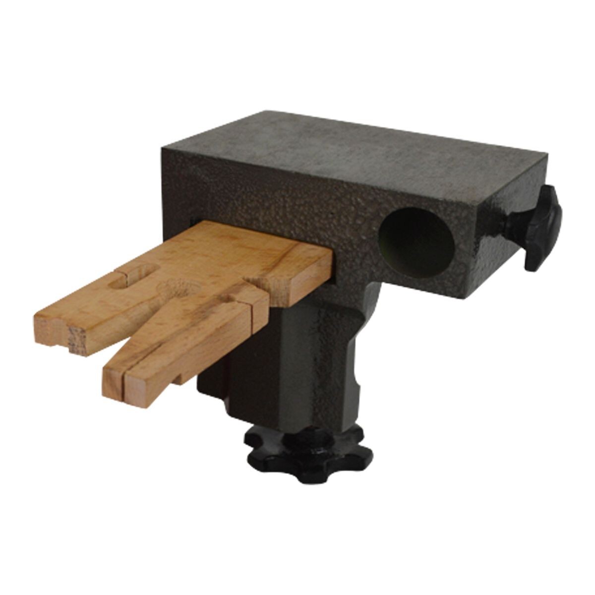 Multi Mandrel Kit w/ Anvil Clamp, wooden Bench Pin, ROUND Bracelet and Mandrel