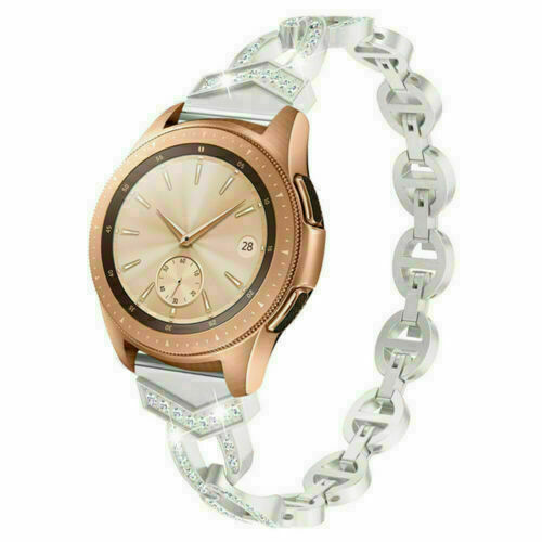 Bling Metal Band Strap+Case For Samsung Galaxy Watch 4 5 40/44mm/Classic 42/46mm
