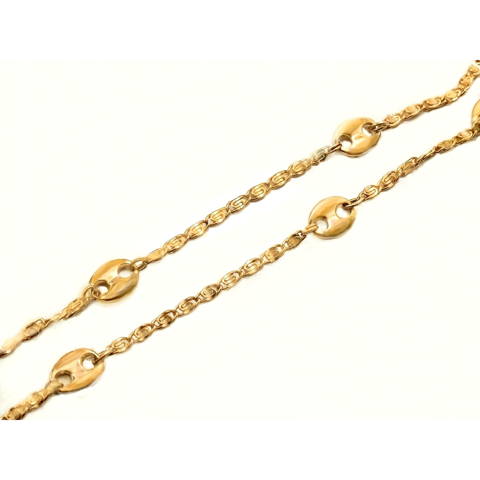 Fine Quality Craftsmanship 15 inch choker necklace Authentic 18K Gold Plated