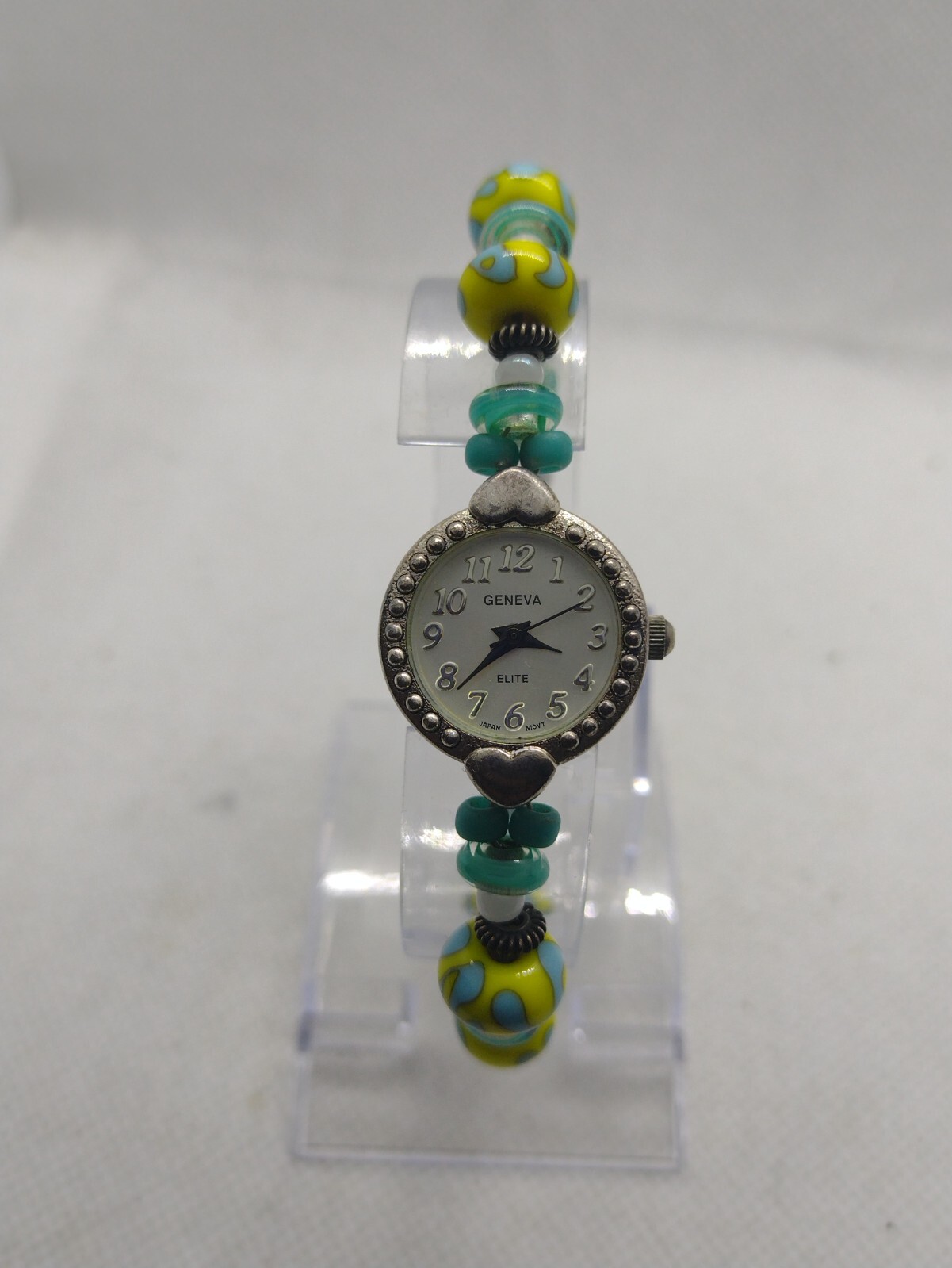 Geneva Watch Bracelet Bangle Multicolor Beaded Bracelet Women’s girls female