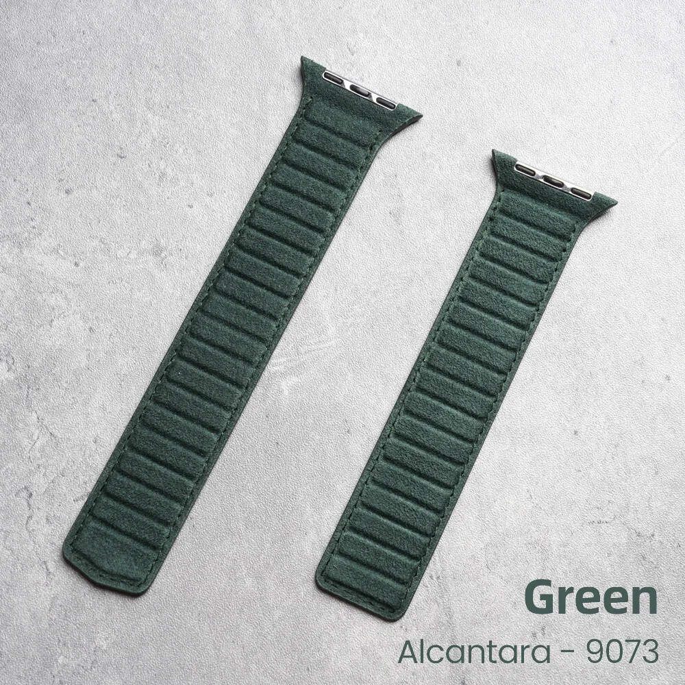 ALCANTARA Magnetic Leather Strap Accessories for Apple Watch