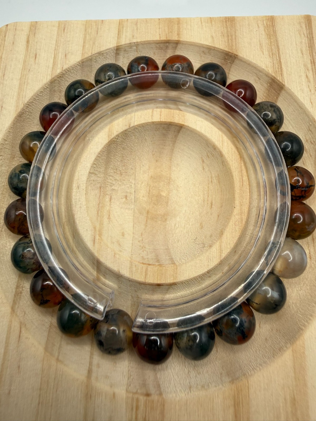 Natural Moss Agate – 8mm – A12-1710/A12-171/A12-1712/A12-1713/A12-1714