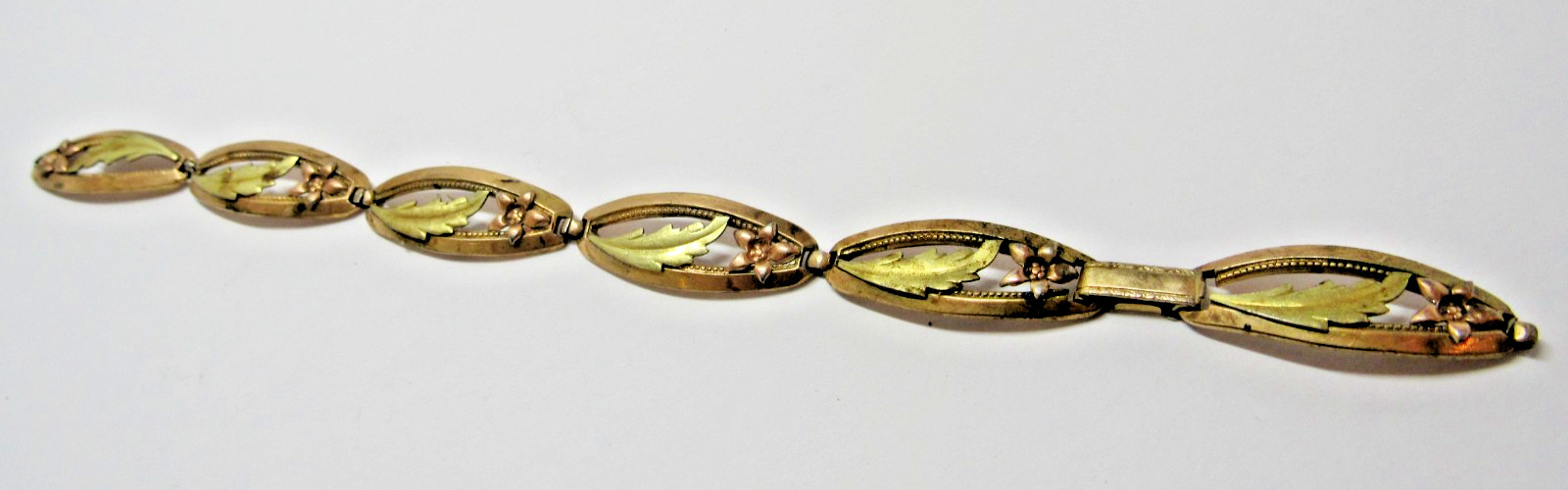 Vintage Sturdy Bracelet 1/20 12K Gold Filled GF Signed #J