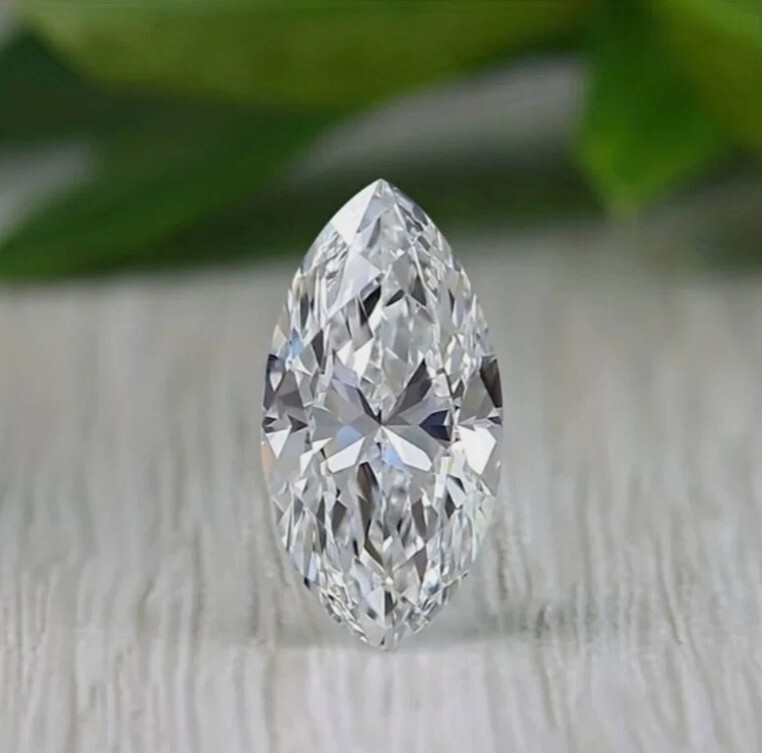 Lab-Grown 0.12 Ct CVD Diamond 1 Pc Marquise 2.5 x 4.5 mm IF Clarity Certified