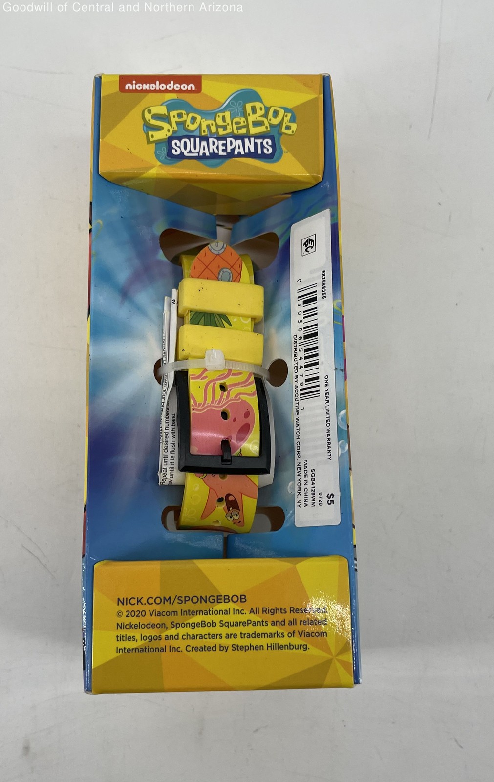 SpongeBob SquarePants Flashing Icon & Dial Watch