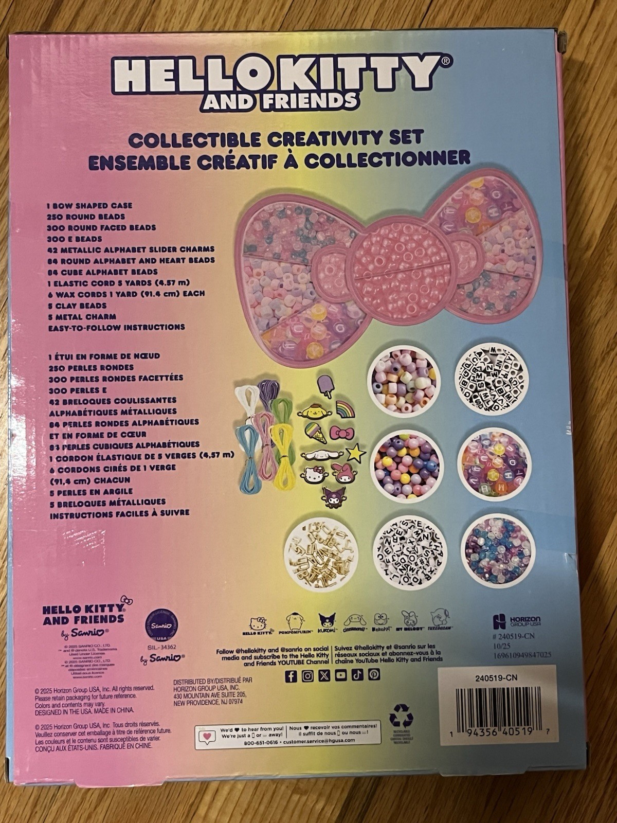 Hello Kitty Jewlery Designer Bracelet Maker Set – Sealed