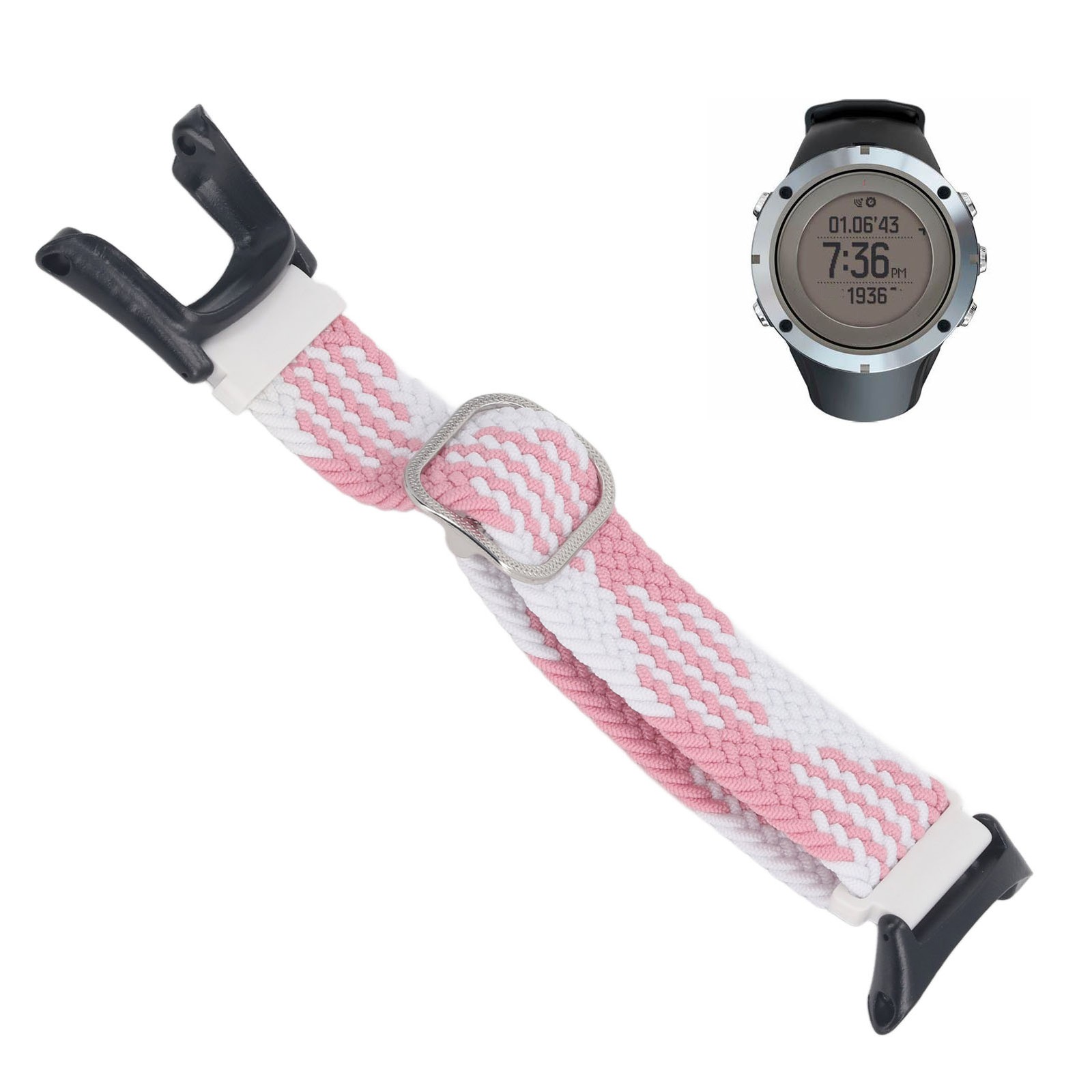 New Weave Nylon Watch Band Washable Adjust Size Quick Release Watch Strap For