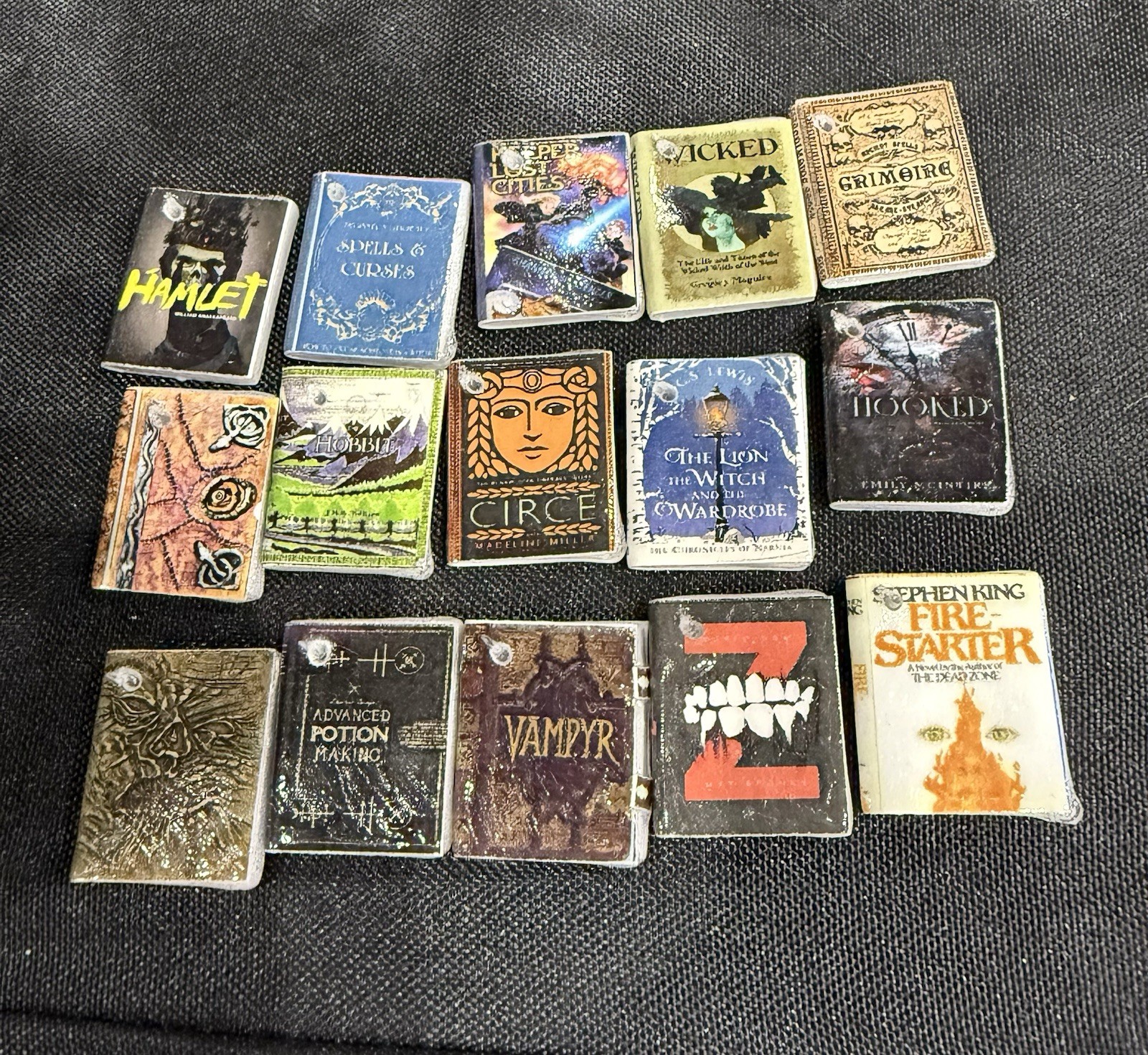 INDIVIDUAL Mini Book & Manga Earrings Handmade Literary Jewelry Book Lover Gift
