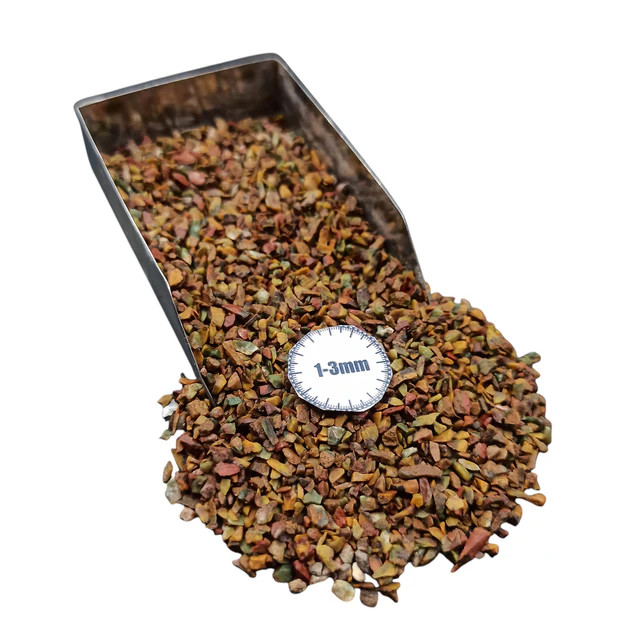 Fruit Jasper Crushed Gemstone 1-3mm for Mosaic Resin Projects