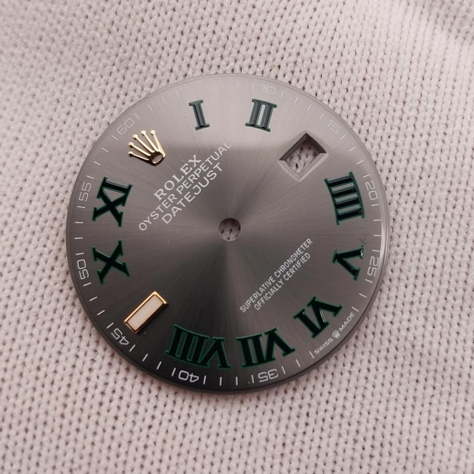 Rolex Datejust Wimbledon Grey Slate Dial 126233