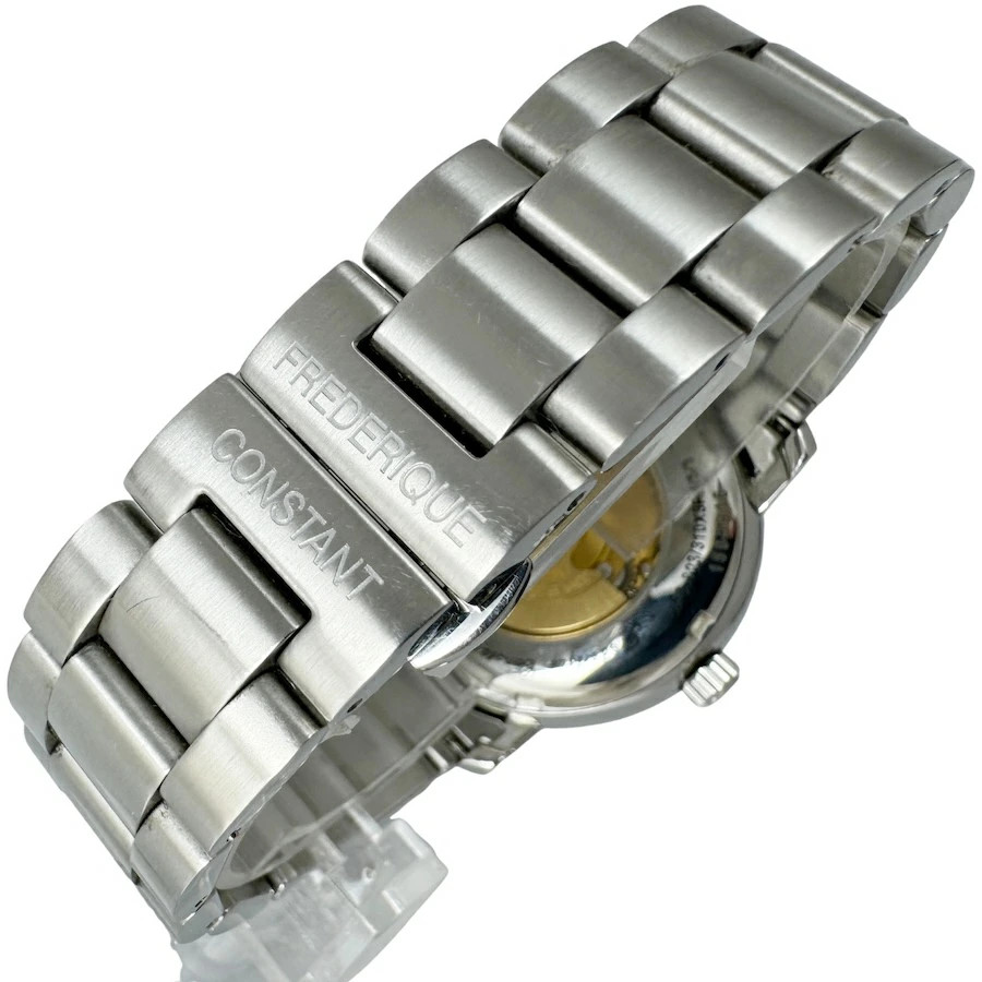 Frederique Constant Classic Heartbeat Men’s Watch Auto Silver Dial Used
