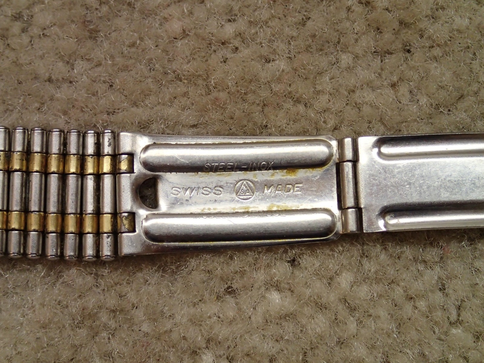 Favre Leuba Vintage Harpoon Quartz Watch Swiss Estate Item Not Working Project