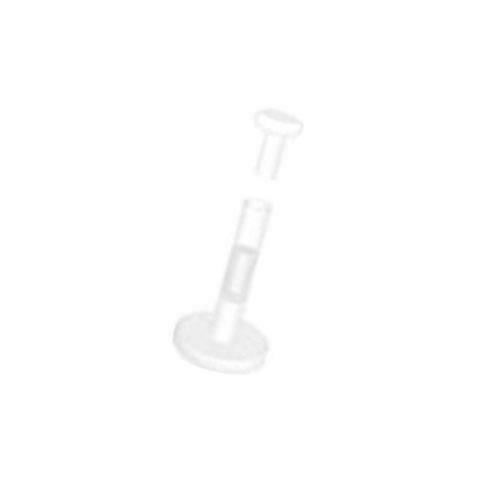 Bioflex Push Pin Labret Monroe Nose Stud Retainer Micro 1mm Disc 18G 16G