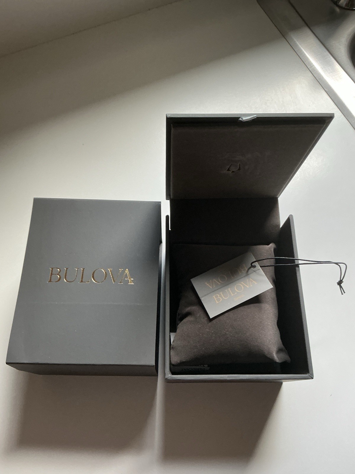 Bulova Military VWI Men’s Black Watch – 96A259 with Extra Band