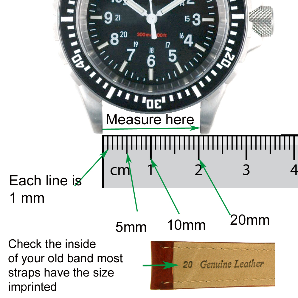 Watch Band Calfskin Genuine Leather Brown Padded 12 14 16 18 20 21mm 22 24