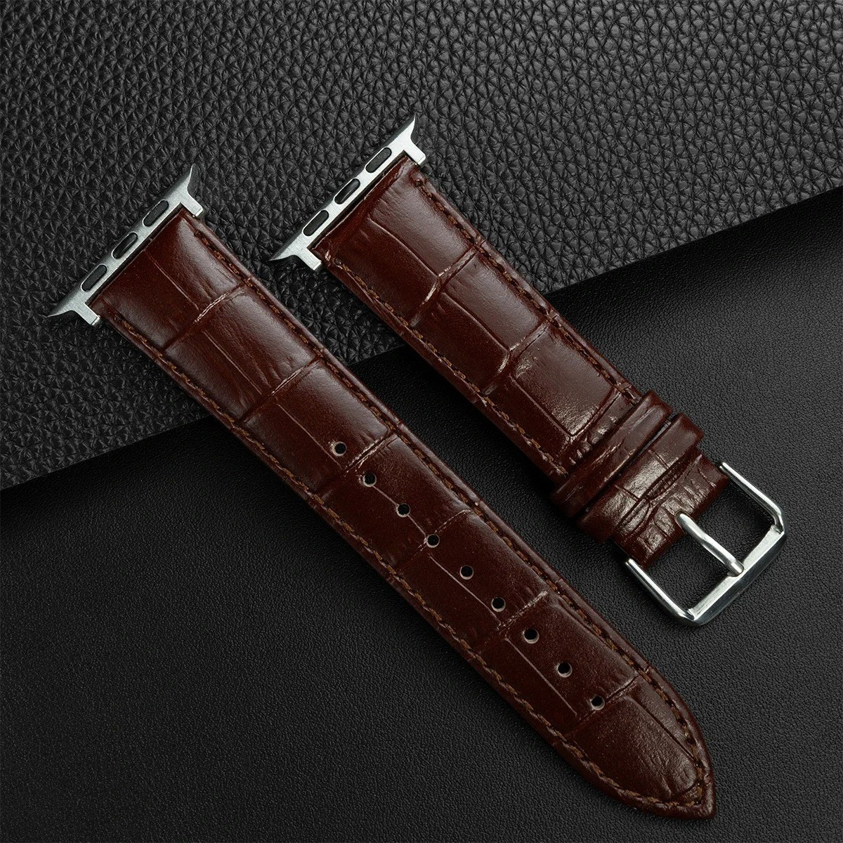 Genuine Leather Band Strap For iwatch Apple Watch Series Ultra 3 11 10 9 8 7 SE