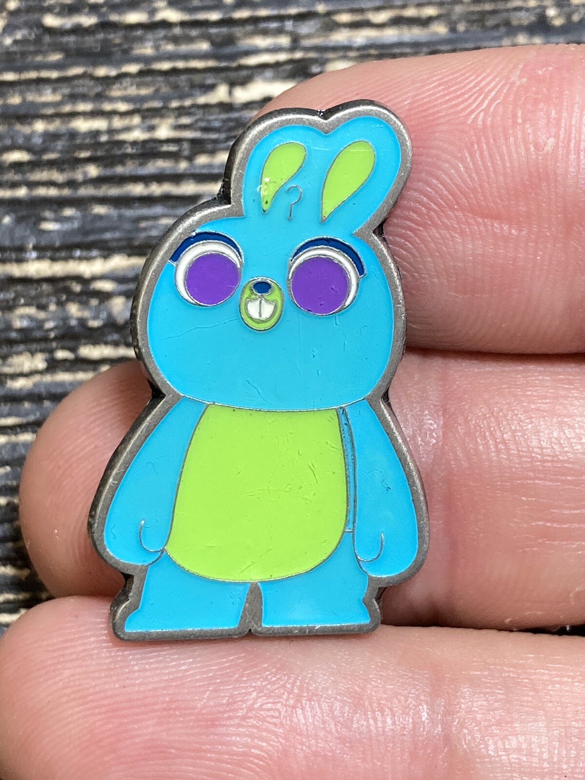 Toy Story Blue Bunny Lapel Pin Vest Collectible EUC K506