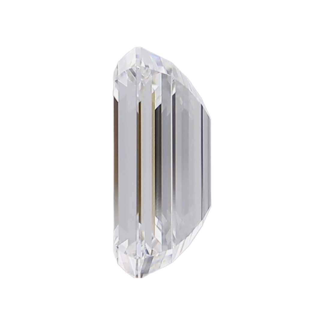 5.00 Ct Emerald F Color VVS2 Clarity STONE IGI Certified Lab Grown CVD Diamond