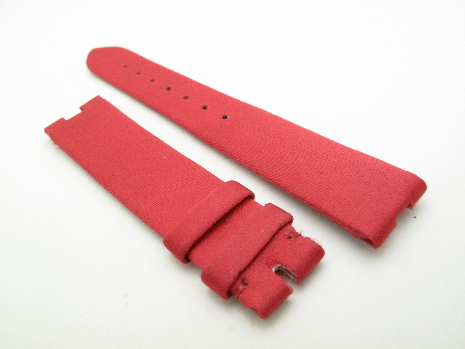 Breguet Red Satin ladies strap 100% Factory Brand New 16mm / 14mm 105mm/70mm