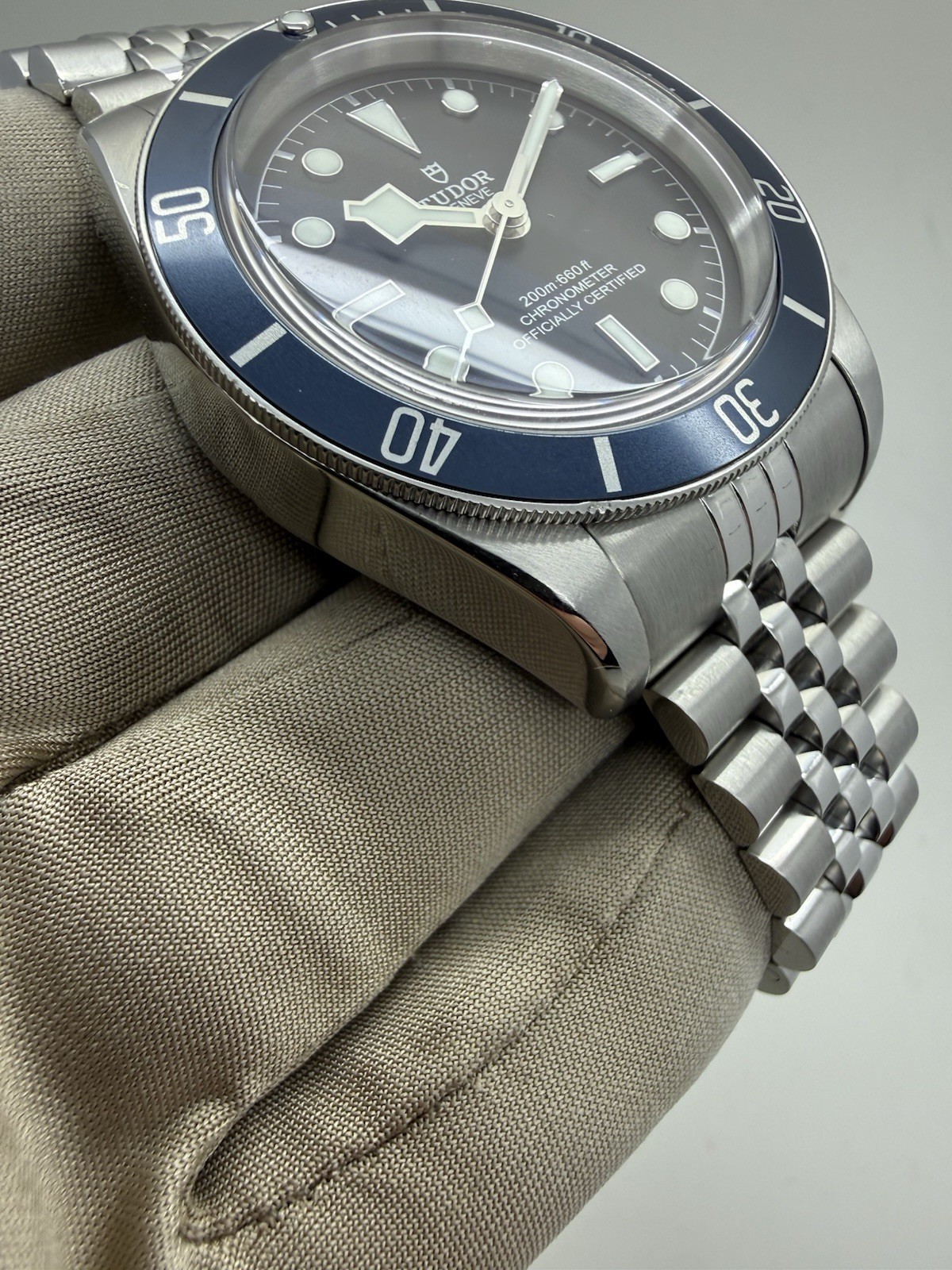 Tudor Black Bay 41mm Blue Bezel Steel Automatic Watch 79230B w/ Box + Tag