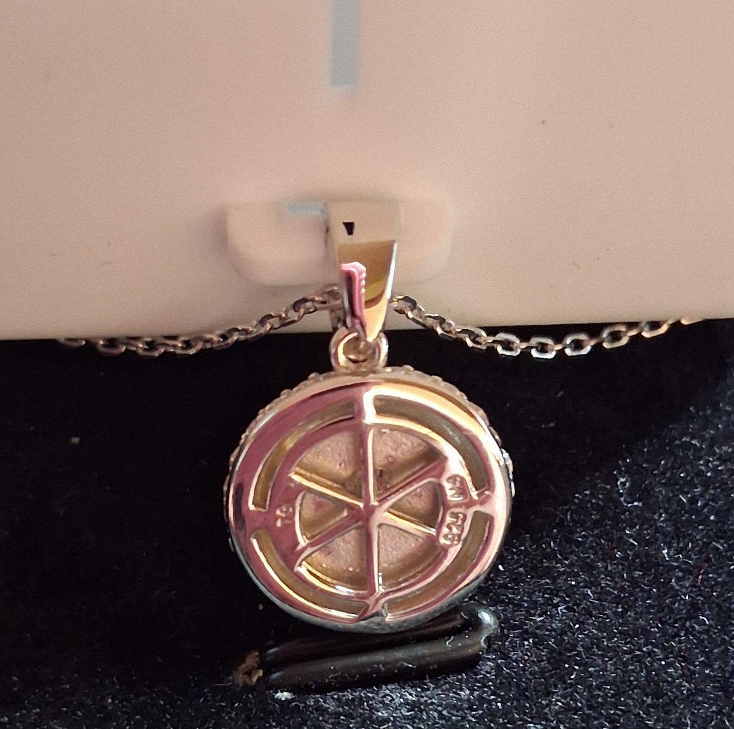 Elegant 2.0ctw Moissanite HALO PENDANT w/CHAIN 925 Sterling