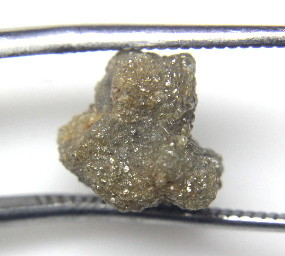7.28CTS BIG UNCUT NATURAL YELLOW BROWN COLOR ROUGH DIAMOND 11.75×10.84×8.86MM
