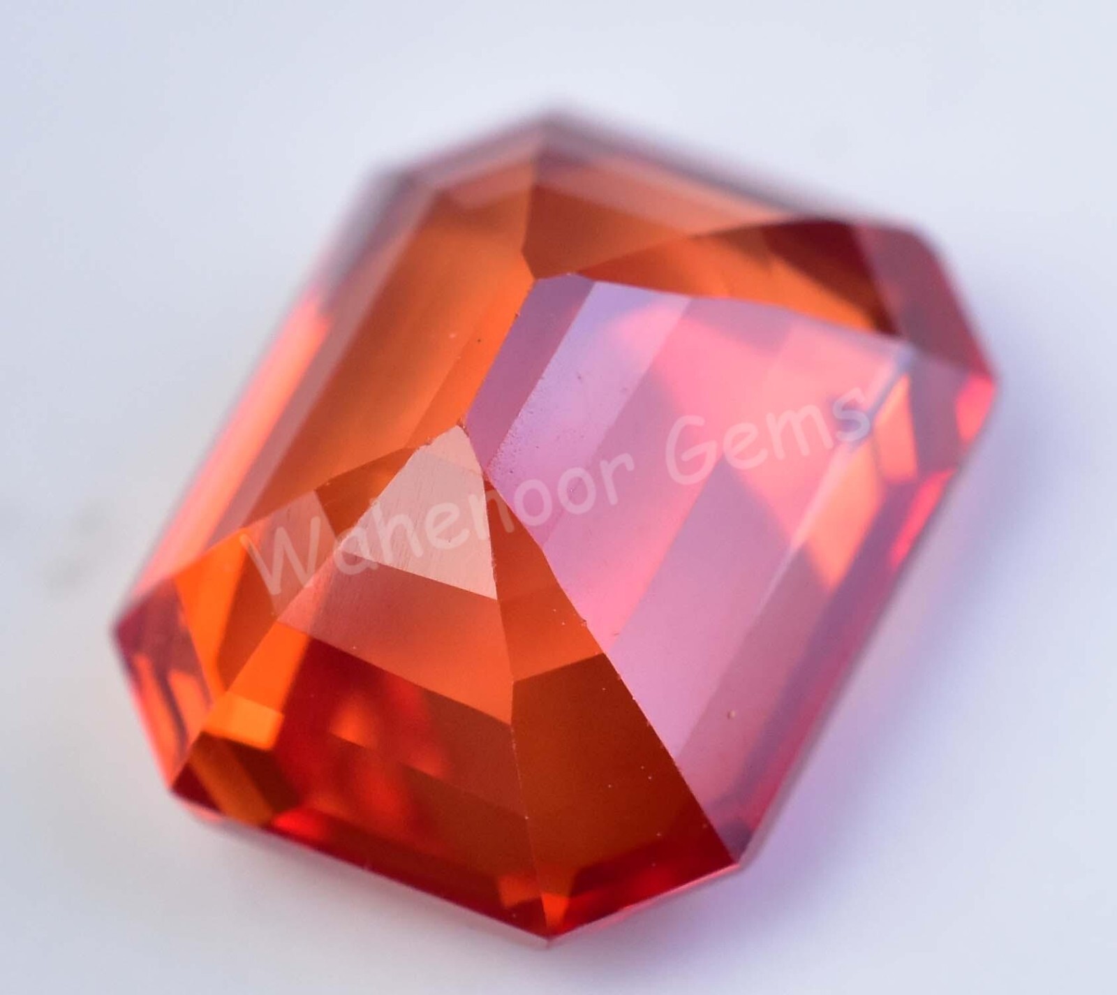 6.50 Ct Natural Mandarin Orange Spessartite Garnet Namibia Gemstone Certified