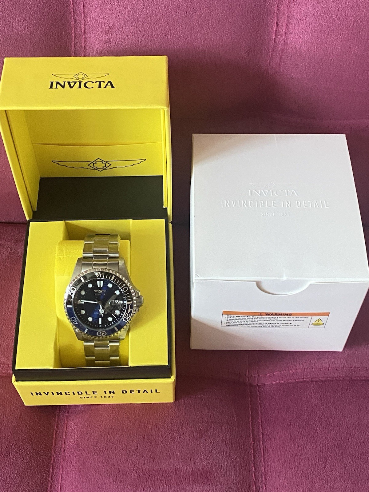 Brand New Invicta Pro Diver Currentwave Men’s Watch 43mm Steel (44716)