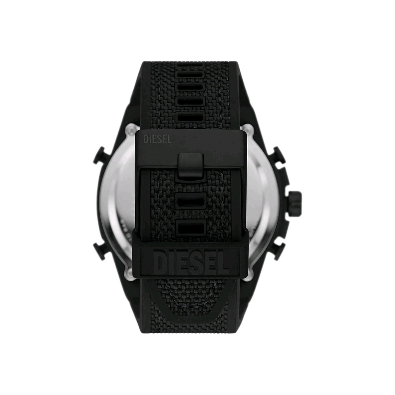 Diesel Only The Brave Men’s Quartz Ana-Digi Red/Blue Dial Black Nylon 100m