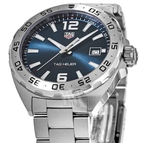 TAG Heuer Formula 1 Quartz 41mm Blue Dial Date Steel Bracelet 200m