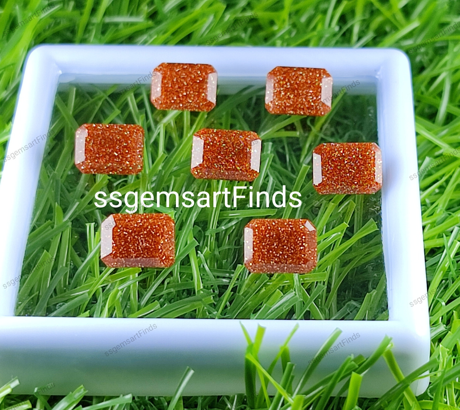 Natural gold Sandstone Faceted octagon Shape Loose Gemstone For Making Jewelry