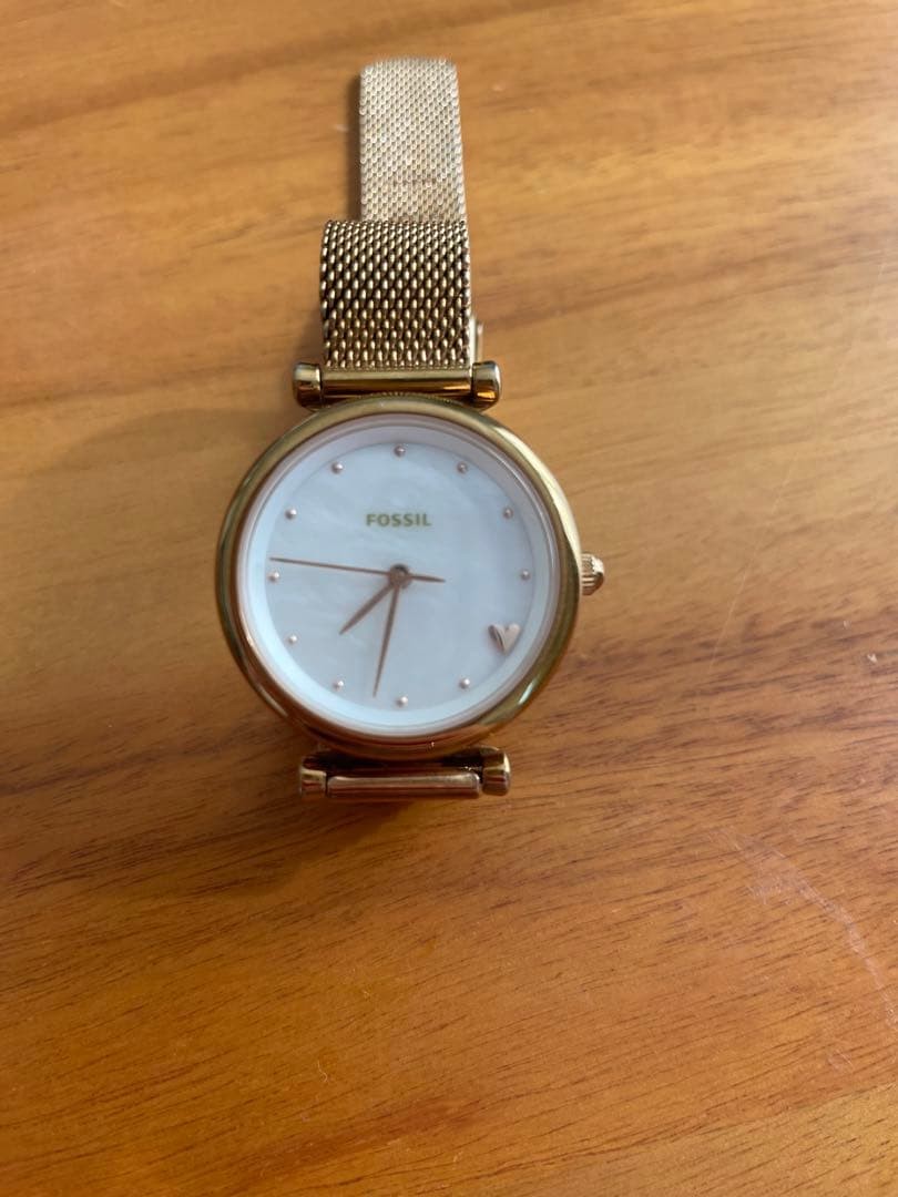 FOSSIL Mesh Watch CARLIE MINI Square Clasp