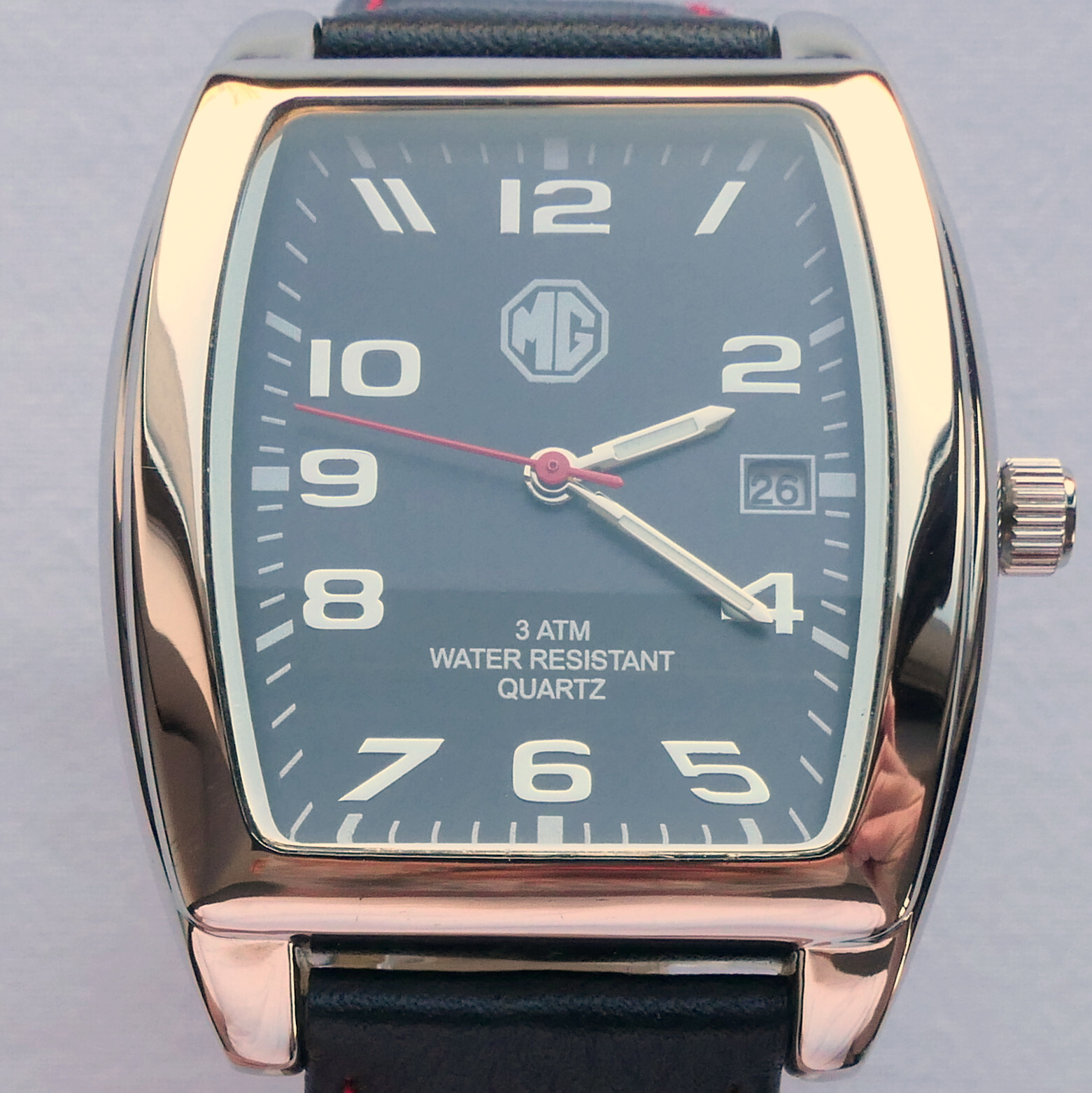 MG Morris Garages BMC MGA MGB Classic Aviator Driver Sport Car Accessory Watch