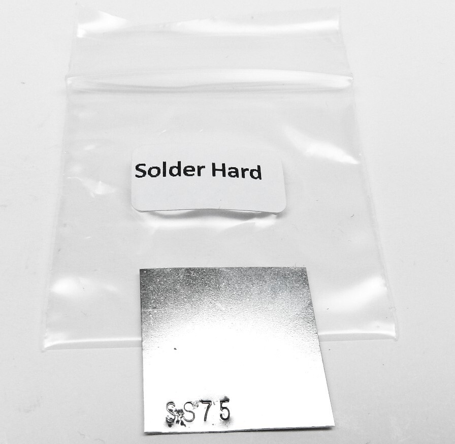 Silver Solder Sheet 75% Hard Flow 1 Dwt Jewelry Making Soldering Repair