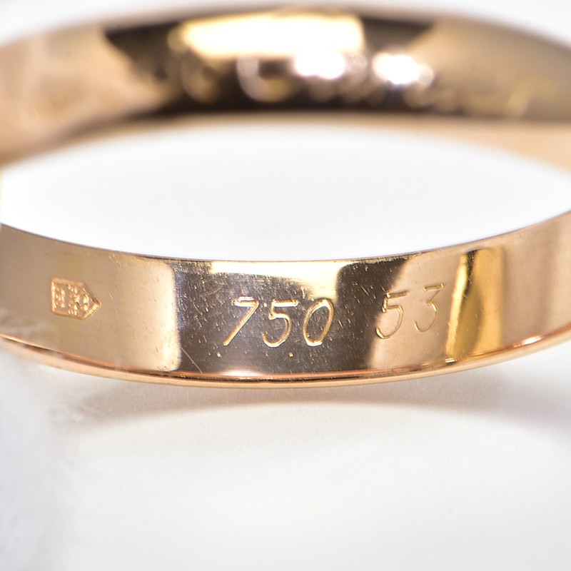 Cartier Trinity Ring #53 US6-6.25 K18WG K18YG K18PG 7.9g 491377