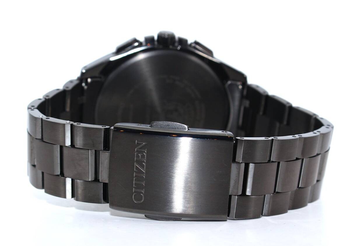 VRW 2046′ Watch CITIZEN AT8044 56E ATTESA Black Titanium Series BK Dial Men’s S