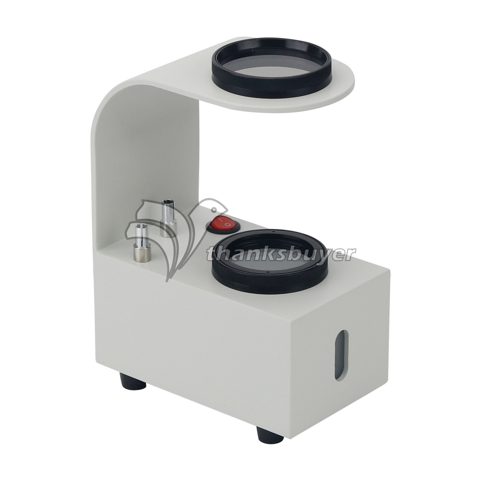 Desktop Polariscope Magnifier Tool with Rotatable Objective Table 110V 220V
