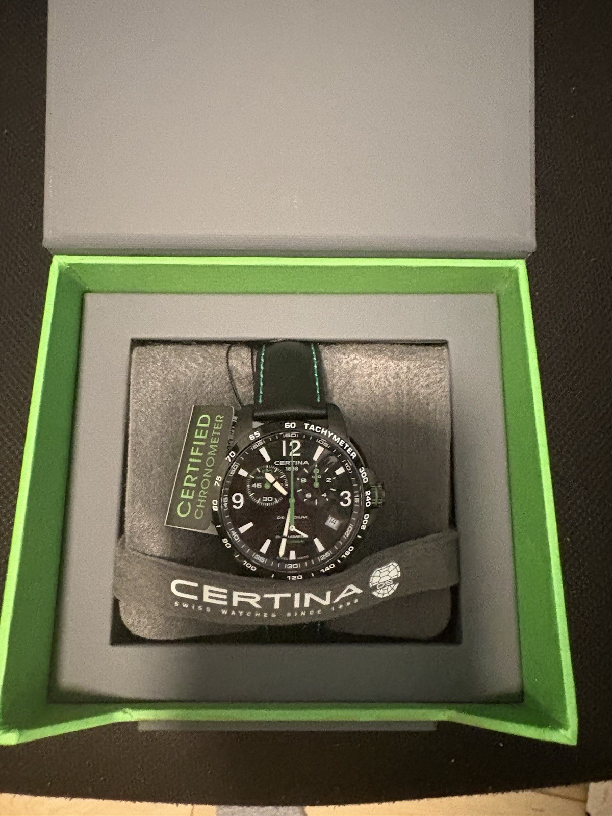 DS Podium Lap Timer PVD Black Dial / Black Case Black Dial Wristwatch C034453360