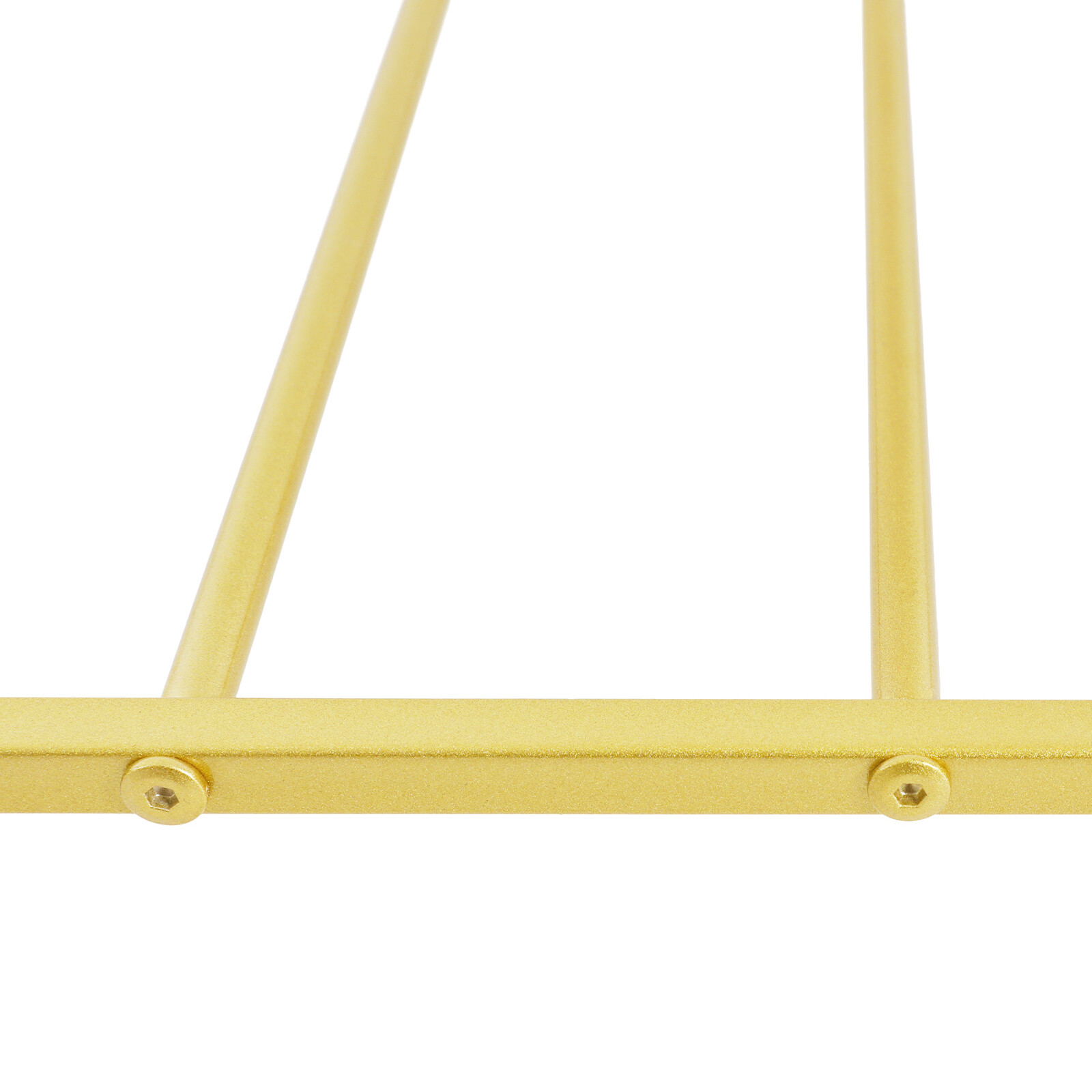 Gold 7-tier Wall Mounted Scarf Rack Display Rack Towel Storage Rack Carbon Steel
