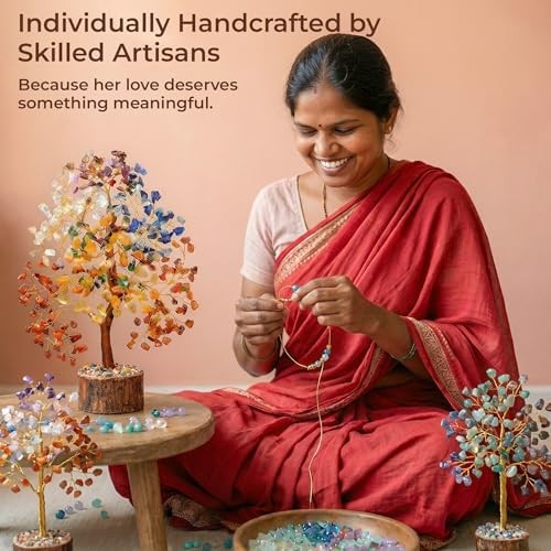 Chakra Tree of Life Birthday Gifts for Women, Mom, Sister, Friends, Handmade